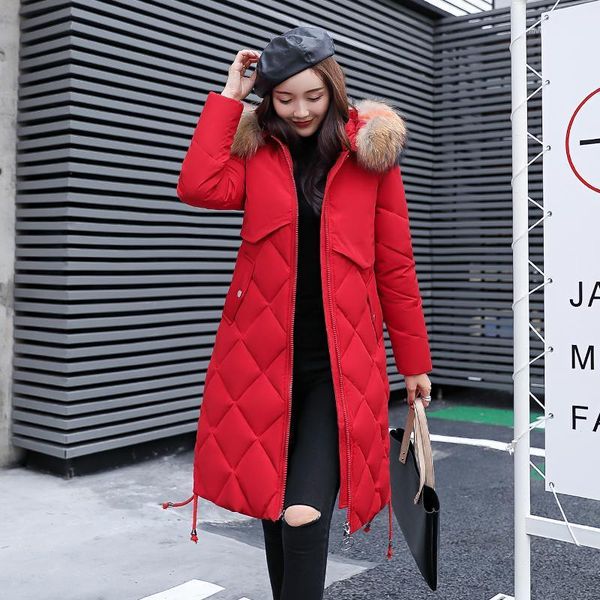 women's down & parkas 2021 women long jacket winter female oversized parka hooded with fur collar slim korean style casual coat femme g, Black
women's down & parkas 2021 women long jacket winter female oversized parka hooded with fur collar slim korean style casual coat femme g, Black