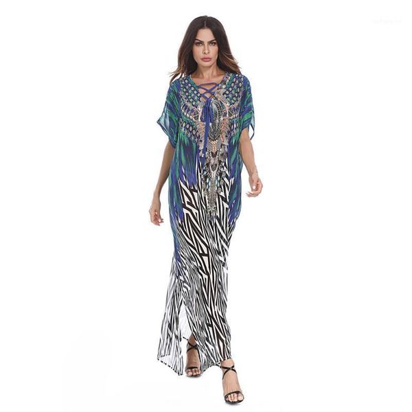 2019 fashion chiffon feather print abaya boho clothing muslim robe summer beach arab turkish cardigan dubai women wear vkdr12571, Red 
2019 fashion chiffon feather print abaya boho clothing muslim robe summer beach arab turkish cardigan dubai women wear vkdr12571, Red