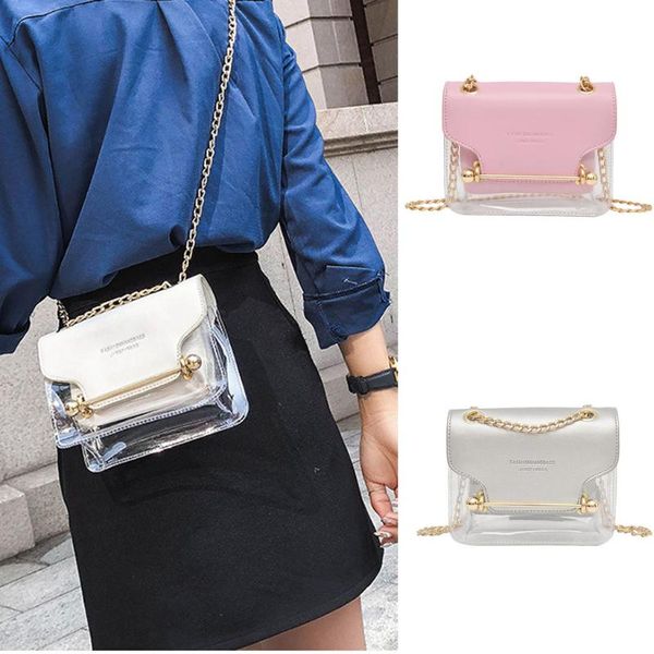 women bags messenger bag transparent square pure color handbag female bags shoulder satchel crossbody bag bolsa feminina 2.14
women bags messenger bag transparent square pure color handbag female bags shoulder satchel crossbody bag bolsa feminina 2.14