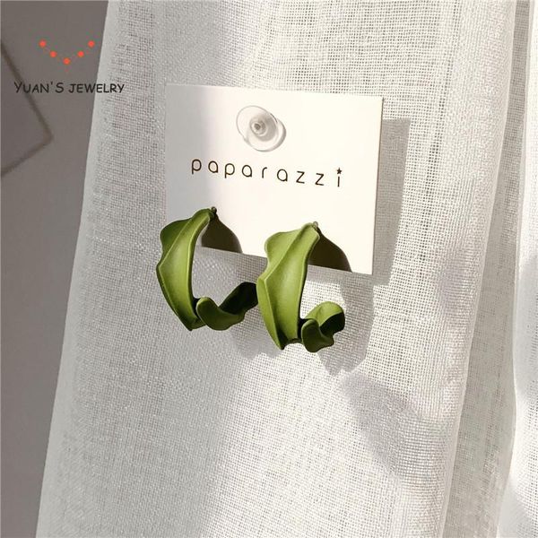 hoop & huggie yuan's s925 needle korean simple semicircle geometry c-shape small green earrings high-grade jewelry, Golden;silver
hoop & huggie yuan's s925 needle korean simple semicircle geometry c-shape small green earrings high-grade jewelry, Golden;silver