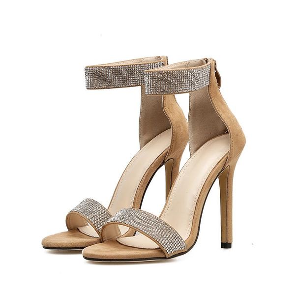 dress shoes women summer crystal sandals thin high heels pointed toe zipper female stiletto bridesmaid 2021, Black
dress shoes women summer crystal sandals thin high heels pointed toe zipper female stiletto bridesmaid 2021, Black