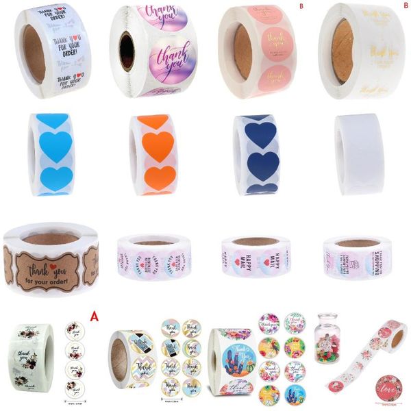 gift wrap 500pcs/roll paper label stickers thank you sticker scrapbooking for wedding card business packaging stationery
gift wrap 500pcs/roll paper label stickers thank you sticker scrapbooking for wedding card business packaging stationery