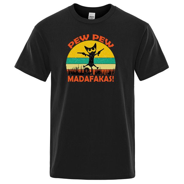 новизна забавный кот tshirt урожай с коротким рукавом лето тис топы pew pew madafakas crew neck спорта толстовка с капюшоном hoodie мужчин ф
новизна забавный кот tshirt урожай с коротким рукавом лето тис топы pew pew madafakas crew neck спорта толстовка с капюшоном hoodie мужчин ф