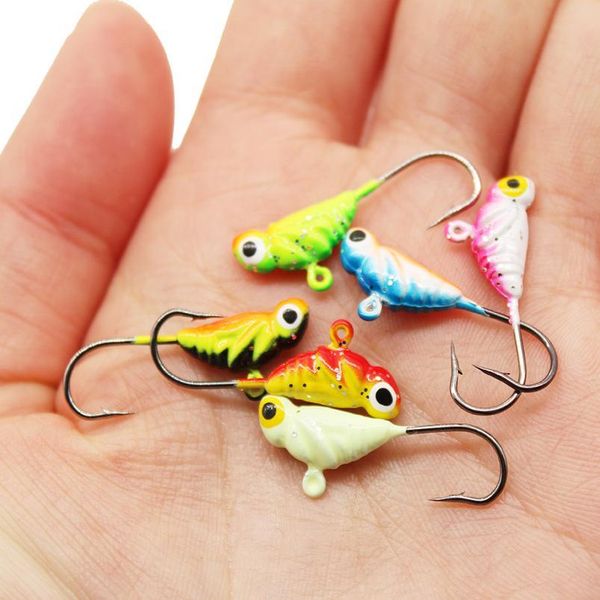 gobygo 6pcs/pack 27mm 2g winter ice fishing hook lure metal hard bait lead head hook sinking ice fishing lure fishin jllqzz
gobygo 6pcs/pack 27mm 2g winter ice fishing hook lure metal hard bait lead head hook sinking ice fishing lure fishin jllqzz