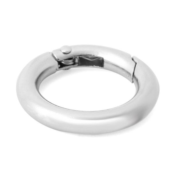 50pcs zinc alloy plated gate silver spring o-ring buckles clips carabiner hiking purses handbags round push trigger sn qylhlo
50pcs zinc alloy plated gate silver spring o-ring buckles clips carabiner hiking purses handbags round push trigger sn qylhlo