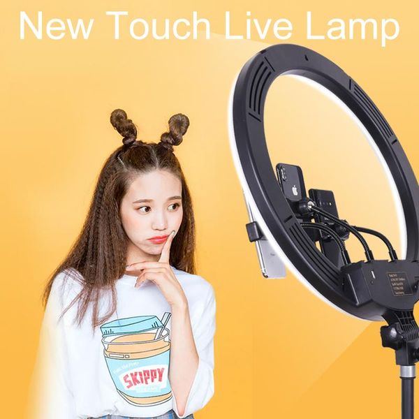 45cm 18inch big selfie ring light with 3 phone holder 1pc 180cm tripod 1pc remote control
45cm 18inch big selfie ring light with 3 phone holder 1pc 180cm tripod 1pc remote control