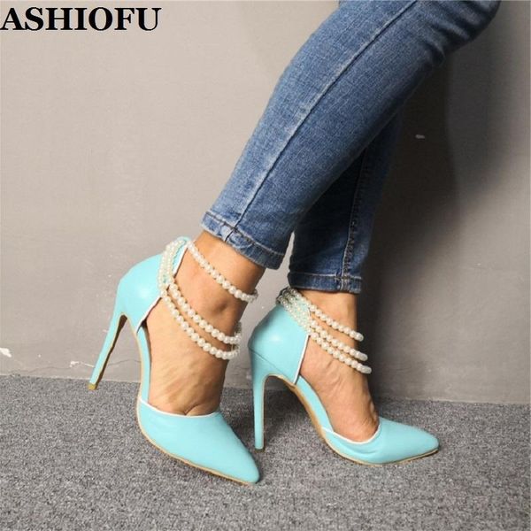 ashiofu handmade ladies high heel pumps string-beading party dress shoes real-ps evening prom fashion court shoes, Black
ashiofu handmade ladies high heel pumps string-beading party dress shoes real-ps evening prom fashion court shoes, Black