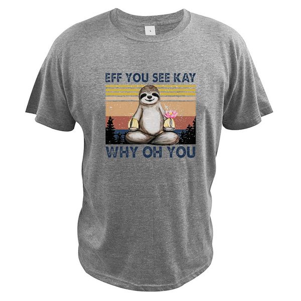 спорт смешной лень eff you see kay почему oh вы t-shirt summer cute animal vintage высокого качества вскользь тенниска
спорт смешной лень eff you see kay почему oh вы t-shirt summer cute animal vintage высокого качества вскользь тенниска