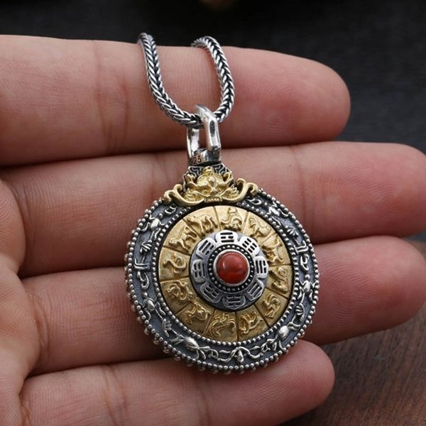 s925 sterling silver thai гравировка зодиак манджушри девять дворец круг подвеска поворот буддизм круглый ожерелье
s925 sterling silver thai гравировка зодиак манджушри девять дворец круг подвеска поворот буддизм круглый ожерелье
