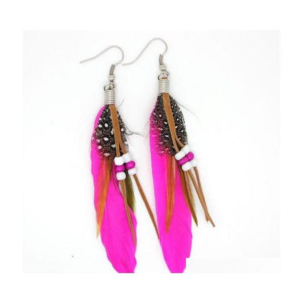 new women feather earrings colorful pierced dangle bead earring fashion ladies girls good jewel sqclxz beauty888, Silver
new women feather earrings colorful pierced dangle bead earring fashion ladies girls good jewel sqclxz beauty888, Silver