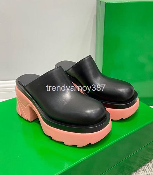 dress shoes heightening baotou half slippers women's fashion small man's leather, wearing thick heel muller shoes and single, Black
dress shoes heightening baotou half slippers women's fashion small man's leather, wearing thick heel muller shoes and single, Black