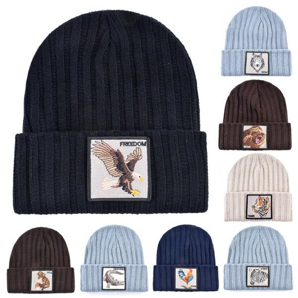 2021 new fashion tide patch embroidery elephant tiger wolf animals winter knit hat knitted cap hip hop wool hat beanies, Blue;gray
2021 new fashion tide patch embroidery elephant tiger wolf animals winter knit hat knitted cap hip hop wool hat beanies, Blue;gray