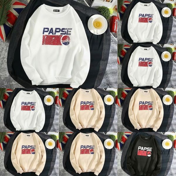 b4tnc autumn new printed plush for pullover sweater sweater men's trend loose collar pullover chic j7wmp, Black
b4tnc autumn new printed plush for pullover sweater sweater men's trend loose collar pullover chic j7wmp, Black