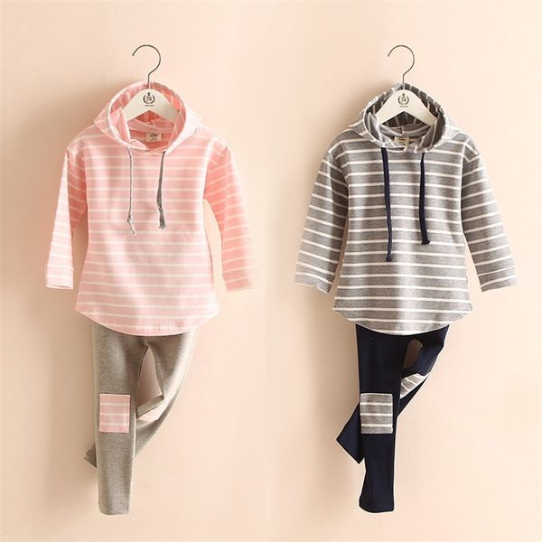 autumn spring 2 3 4 6 7 8 years striped long sleeve cotton hoodies +leggings baby kids girl 2pcs outfits clothing sets 201126, White
autumn spring 2 3 4 6 7 8 years striped long sleeve cotton hoodies +leggings baby kids girl 2pcs outfits clothing sets 201126, White