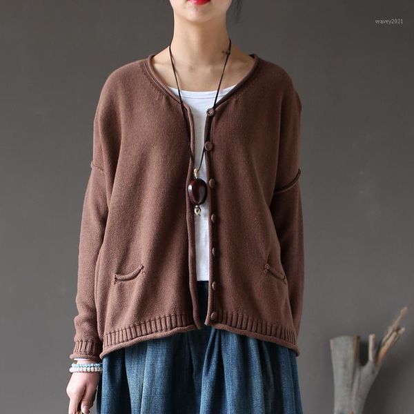women's knits & tees nini wonderland spring solid cotton knit sweater coats 2021 autumn women long sleeve casual cardigan femenino loos, White
women's knits & tees nini wonderland spring solid cotton knit sweater coats 2021 autumn women long sleeve casual cardigan femenino loos, White