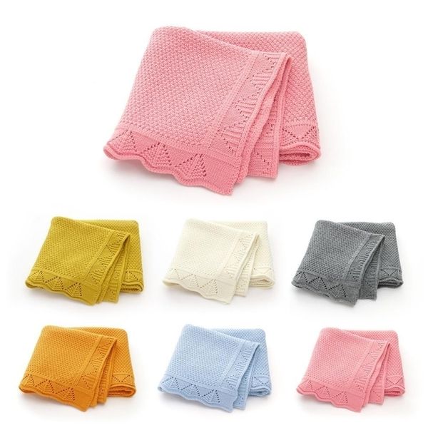 baby blankets knitted breathable newborn bebes swaddle wrap blanket 100*80cm infant kids bebes sleeping covers for stroller bed y201009
baby blankets knitted breathable newborn bebes swaddle wrap blanket 100*80cm infant kids bebes sleeping covers for stroller bed y201009