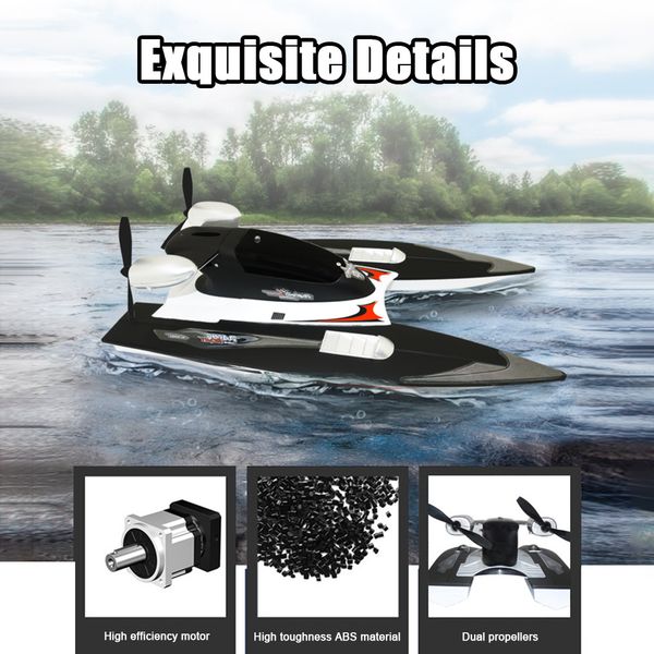 fy616 rc boat 2.4g remote control racing boat 20km/h high speed 2ch waterproof remote control boat summer water rc toys for kids
fy616 rc boat 2.4g remote control racing boat 20km/h high speed 2ch waterproof remote control boat summer water rc toys for kids