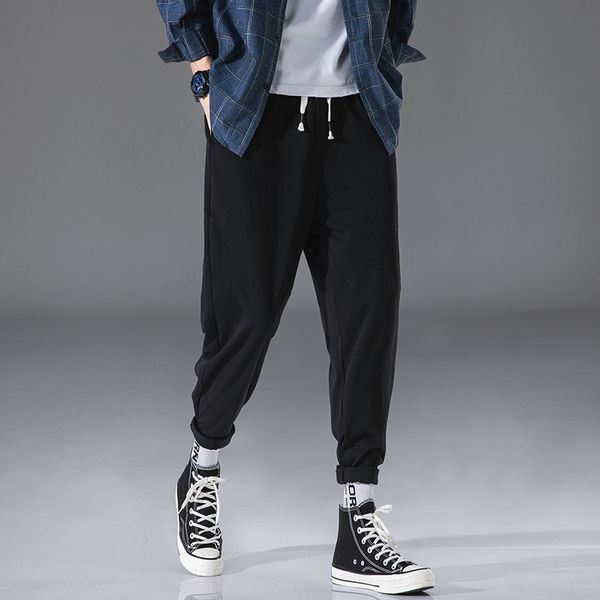 spring and autumn korean version of versatile simple small foot harem men's leggings loose sports nine point tight pants casual pants c, Blue
spring and autumn korean version of versatile simple small foot harem men's leggings loose sports nine point tight pants casual pants c, Blue