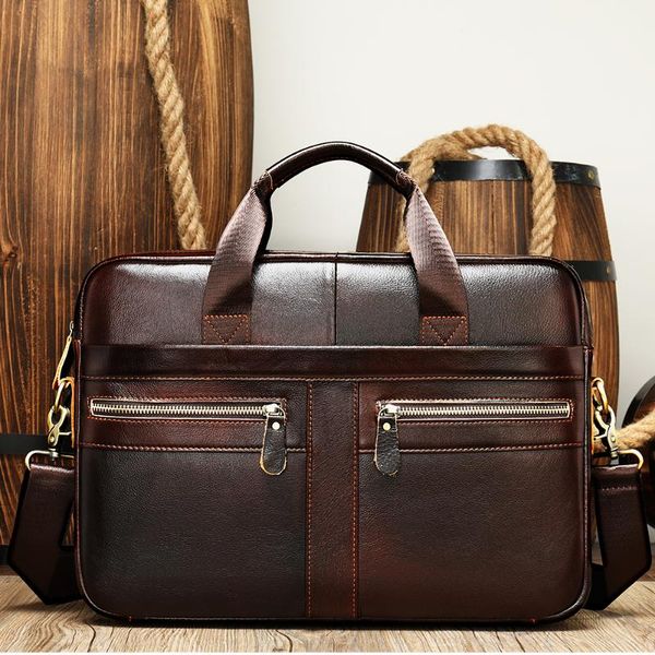 men's briefcase genuine leather male lapbag natural leather handbags cowhide man bag shoulder for business man
men's briefcase genuine leather male lapbag natural leather handbags cowhide man bag shoulder for business man