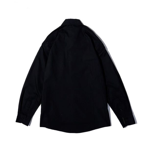 british knight hombre 100% cotton male long sleeve dress shirts fashion casual male shirts, White;black
british knight hombre 100% cotton male long sleeve dress shirts fashion casual male shirts, White;black