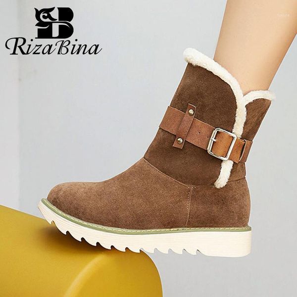 rizabina women snow boots thick bottom plush fur warm women winter shoes fashion short boots casual lady footwear size 35-431, Black
rizabina women snow boots thick bottom plush fur warm women winter shoes fashion short boots casual lady footwear size 35-431, Black