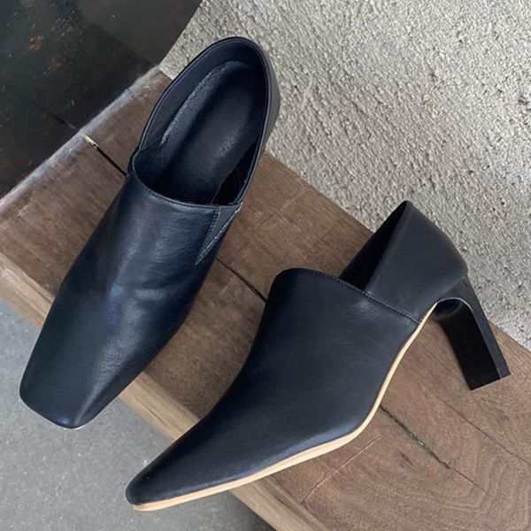 dress shoes genuine leather square toe pumps women vintage mujer bombas strange high heels cowhide mature office shoes20211, Black
dress shoes genuine leather square toe pumps women vintage mujer bombas strange high heels cowhide mature office shoes20211, Black