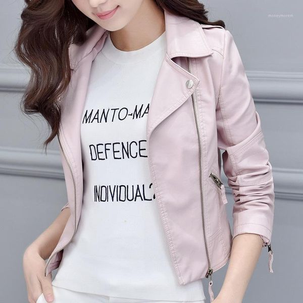 women's leather & faux women's korean bomber pink plus size jacket coat 2021 fall winter motorcycle outerwear harajuku shrug cloth, Black
women's leather & faux women's korean bomber pink plus size jacket coat 2021 fall winter motorcycle outerwear harajuku shrug cloth, Black