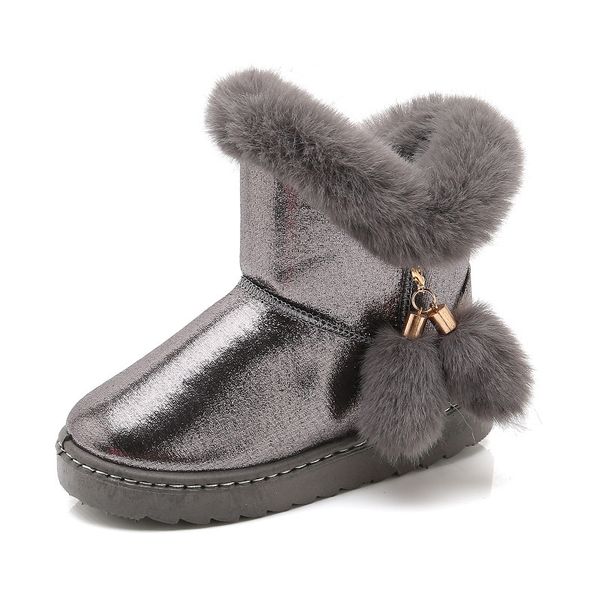 2020 new handmade waterproof girls boots winter fur cotton warm kids snow boots for girls brand rabbit hair children shoes c1005, Black;grey
2020 new handmade waterproof girls boots winter fur cotton warm kids snow boots for girls brand rabbit hair children shoes c1005, Black;grey