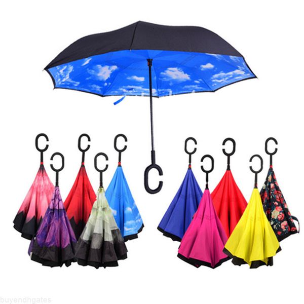 windproof reverse folding double layer inverted umbrella self stand inside out rain protection c hook hands for car llfa
windproof reverse folding double layer inverted umbrella self stand inside out rain protection c hook hands for car llfa
