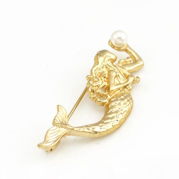 fashion gold-tone mermaid brooches simulated pearl sea-maid brooch pins women jewelry accessory wholesale 12 pcs, Gray
fashion gold-tone mermaid brooches simulated pearl sea-maid brooch pins women jewelry accessory wholesale 12 pcs, Gray