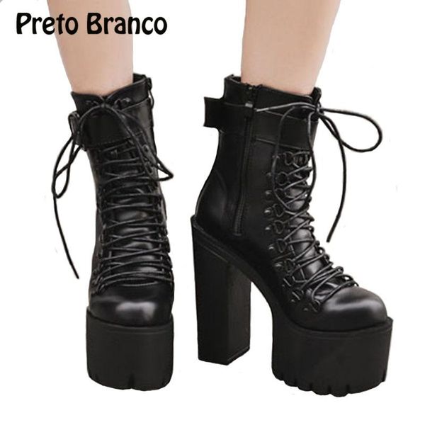 boots preto branco women's classic very high waterproof platform belt buckle heel night women, Black
boots preto branco women's classic very high waterproof platform belt buckle heel night women, Black