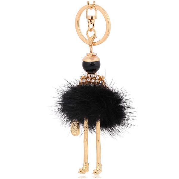 fashion black fluffy fur keychain key chain ring holder pom pom car pendant woman handbag bag keyrings jewelry, Silver
fashion black fluffy fur keychain key chain ring holder pom pom car pendant woman handbag bag keyrings jewelry, Silver