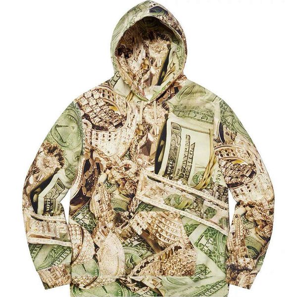 20ss bling hooded sweatshirt usd print hooded sweatshirt contrast men's new pullover sweater fashion novelty street hipster style size, Black
20ss bling hooded sweatshirt usd print hooded sweatshirt contrast men's new pullover sweater fashion novelty street hipster style size, Black