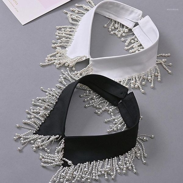 neck ties women faux pearl beaded fringe tassels false fake collar decorative necklace choker wedding jewelry clothes accessories1, Blue;purple
neck ties women faux pearl beaded fringe tassels false fake collar decorative necklace choker wedding jewelry clothes accessories1, Blue;purple