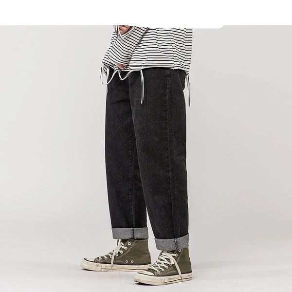 men korean fashions blue jeans 2021harem pants mens japanese streetwear denim baggy wide leg loose pants plus size 5xl
men korean fashions blue jeans 2021harem pants mens japanese streetwear denim baggy wide leg loose pants plus size 5xl