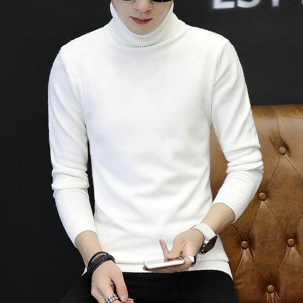 pull homme turtleneck sweater korean style men slim long sleeve pullover autumn winter male casual knitted sweater maglione uomo, White;black
pull homme turtleneck sweater korean style men slim long sleeve pullover autumn winter male casual knitted sweater maglione uomo, White;black