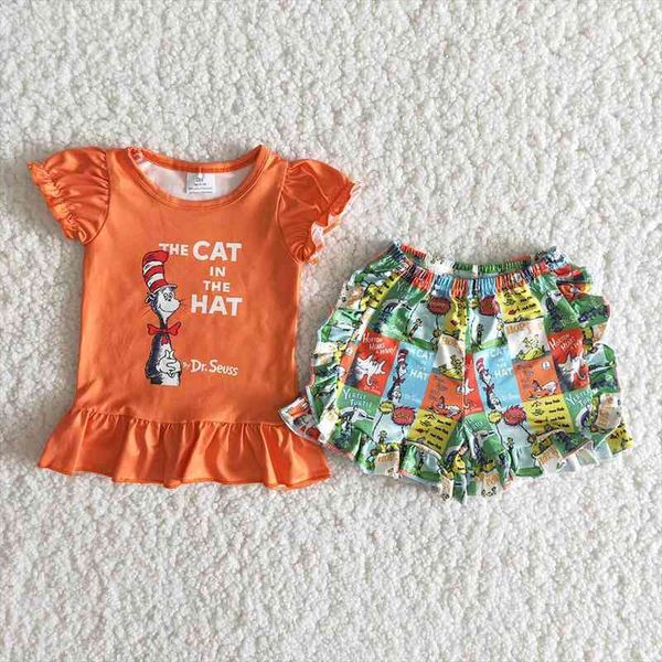 arrival girl summer cotton short sleeve outfit toddler cute cartoon pattern clothing set children ruffle suit, White
arrival girl summer cotton short sleeve outfit toddler cute cartoon pattern clothing set children ruffle suit, White