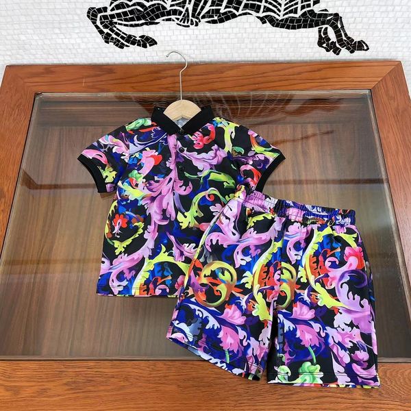 2022 new high-end kids sets children's clothing boys short-sleeved suit summer style western-style printed t shirt + shorts two-piece, White
2022 new high-end kids sets children's clothing boys short-sleeved suit summer style western-style printed t shirt + shorts two-piece, White