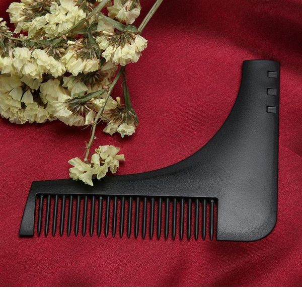 1pc black beard shaving styling template beard shaping comb trimming tool beard styling template 1 sqcekf, Silver
1pc black beard shaving styling template beard shaping comb trimming tool beard styling template 1 sqcekf, Silver