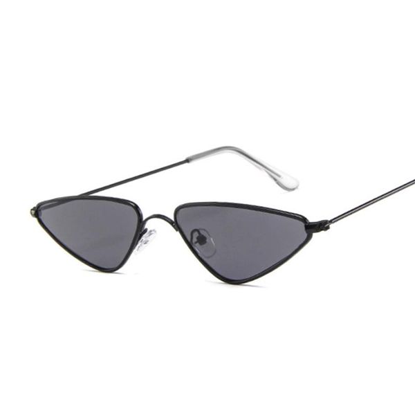 sunglasses retro small frame cat eye women vintage brand shades black red pink metal sun glasses fashion triangle, White;black
sunglasses retro small frame cat eye women vintage brand shades black red pink metal sun glasses fashion triangle, White;black