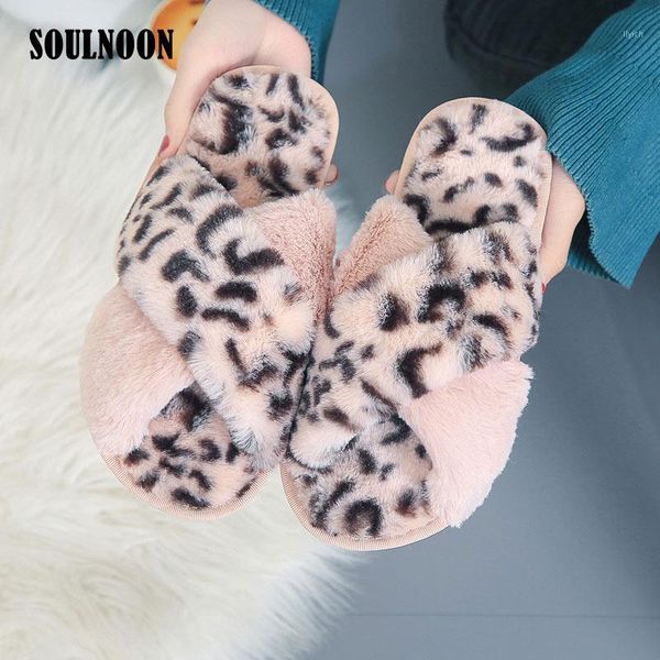 women's furry slides winter warm house shoes faux fur slippers soft flat home slippers fashion leopard print outside flip flops1, Black
women's furry slides winter warm house shoes faux fur slippers soft flat home slippers fashion leopard print outside flip flops1, Black