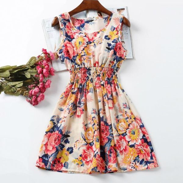 new dress women chiffon dress sleeveless sundress thin vestidos beach floral tank mini dresses vestido 20201, Black;gray
new dress women chiffon dress sleeveless sundress thin vestidos beach floral tank mini dresses vestido 20201, Black;gray