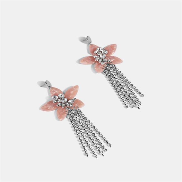 dangle & chandelier komi korean fashion lovely flower rhinestone tassel brilliant earring for girls street style attractive ear jewelry i020, Silver
dangle & chandelier komi korean fashion lovely flower rhinestone tassel brilliant earring for girls street style attractive ear jewelry i020, Silver
