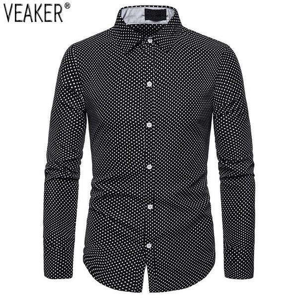 men's casual shirts 2021 autumn slim fit polka dot shirt male long sleeve printed business s-2xl, White;black
men's casual shirts 2021 autumn slim fit polka dot shirt male long sleeve printed business s-2xl, White;black