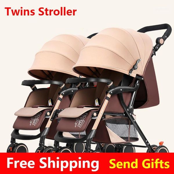strollers# twin baby strollers 3 in 1 light portable poussette jumeaux folding double strollwr triciclo infantil can be on plane umbrellas1
strollers# twin baby strollers 3 in 1 light portable poussette jumeaux folding double strollwr triciclo infantil can be on plane umbrellas1