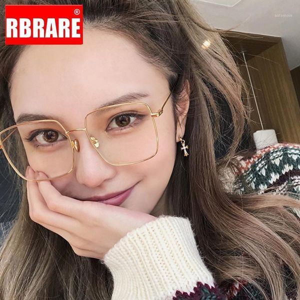 rbrare oversized square glasses women anti-blue light reading glasses women metal eyeglasses frame women/men high end okulary1, White;black
rbrare oversized square glasses women anti-blue light reading glasses women metal eyeglasses frame women/men high end okulary1, White;black