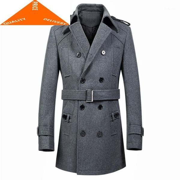 coat autumn wool men 2020 fashion slim fit long jackets thick winter trench coats male overcoat casual windbreaker lwl7381, Tan;black
coat autumn wool men 2020 fashion slim fit long jackets thick winter trench coats male overcoat casual windbreaker lwl7381, Tan;black