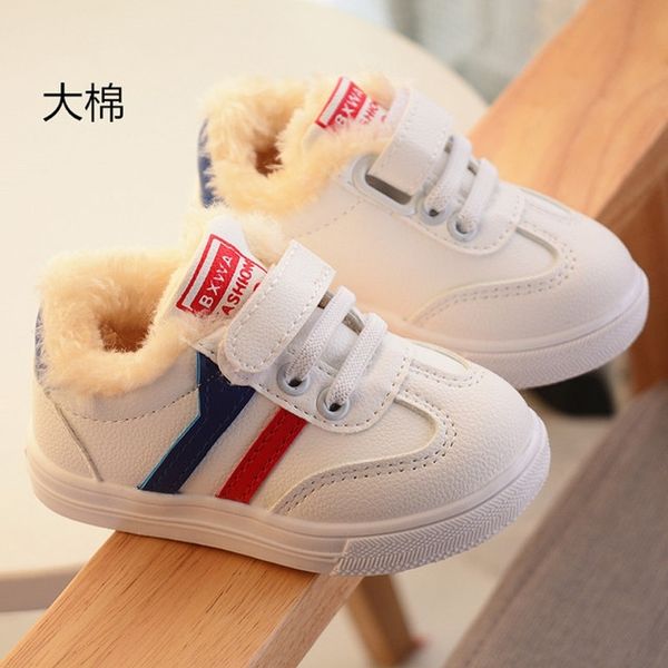 new running sports sneakers for girls boys cool solid fur warm infant tennis classic cute baby casual shoes y200404, Black;red
new running sports sneakers for girls boys cool solid fur warm infant tennis classic cute baby casual shoes y200404, Black;red