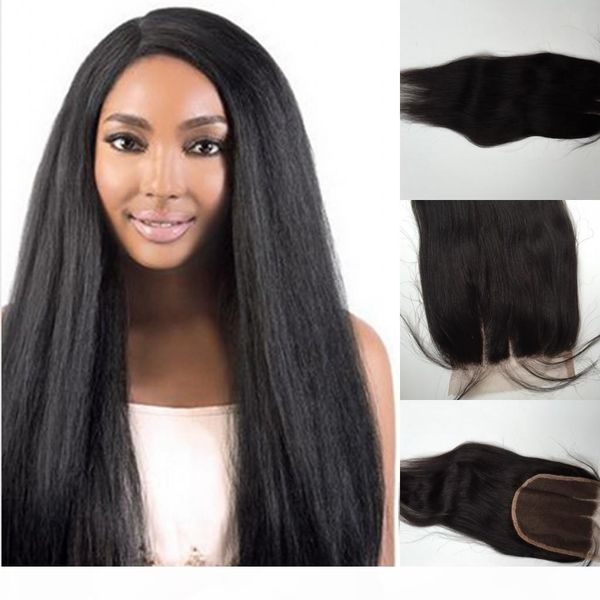 wholesale human hair lace closure brazilian virgin hair three part 5"x5" lace closure yaki straight lace closure hair extensio, Black
wholesale human hair lace closure brazilian virgin hair three part 5"x5" lace closure yaki straight lace closure hair extensio, Black