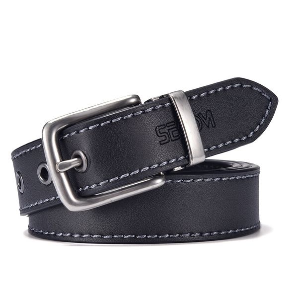 fashion black belt for men cowskin genuine leather belt 3.0 cm ancient silver buckle male black strap for jeans t200411, Black;brown
fashion black belt for men cowskin genuine leather belt 3.0 cm ancient silver buckle male black strap for jeans t200411, Black;brown